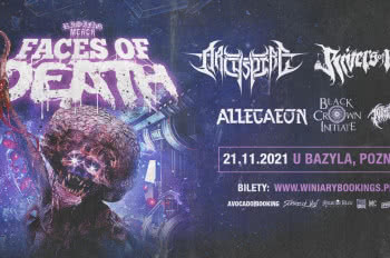 Rising Merch Faces Of Death Tour w Poznaniu